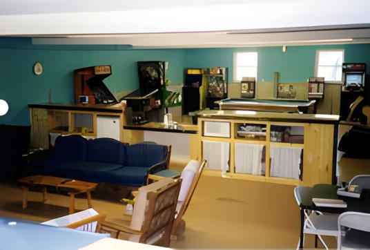 our main buiding with the camp store